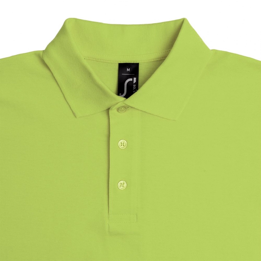 Рубашка поло мужская Summer 170 зеленое яблоко, размер XL фото 11