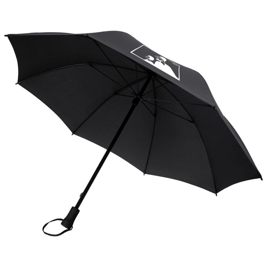 Зонт-трость «Леон», черный фото 2