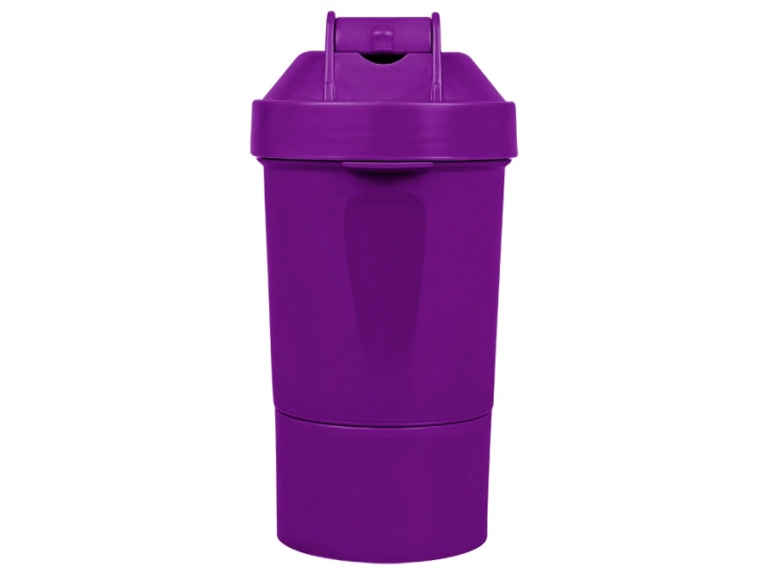 Шейкер для спортивного питания Level Up, фиолетовый фото 6