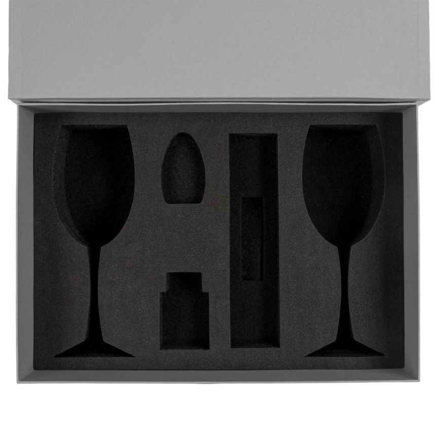 Набор Wine Case, серый фото 3