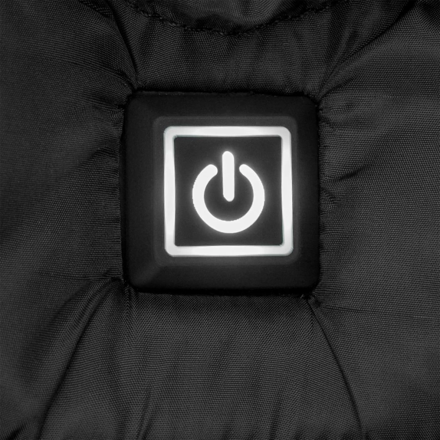 Куртка с подогревом Thermalli Chamonix черная, размер XL фото 10