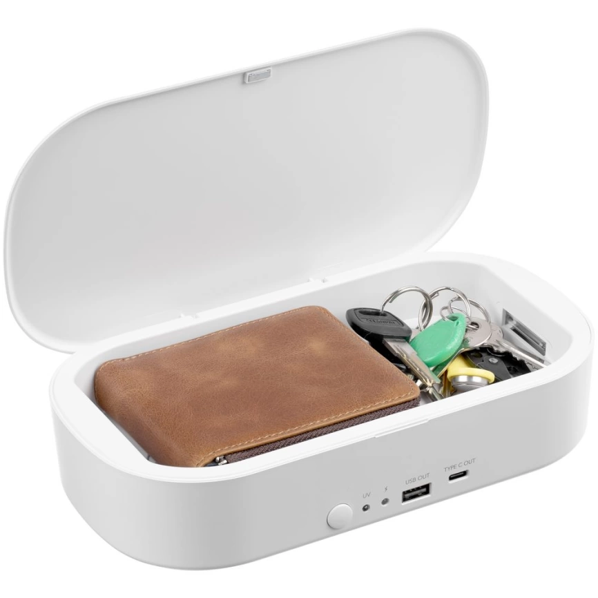 Стерилизатор c беспроводной зарядкой Handy Guard, белый фото 8