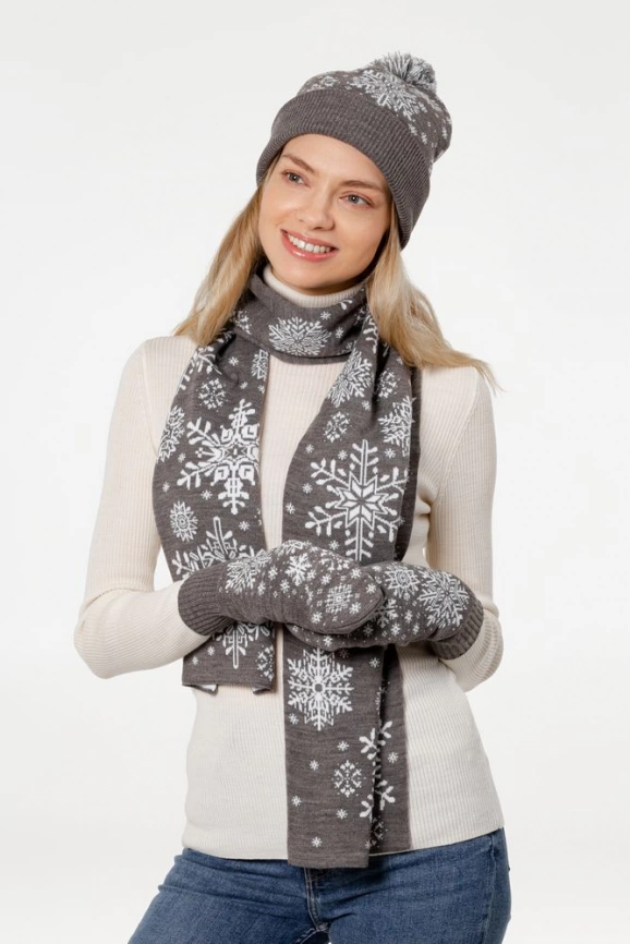 Набор Snow Fashion, серый, размер L фото 6