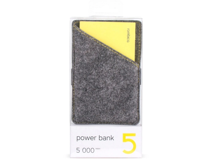 Внешний аккумулятор Rombica NEO NS50Y, желтый фото 5