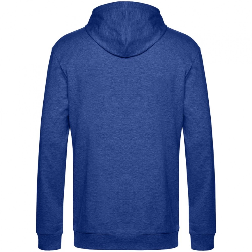 Толстовка с капюшоном унисекс Hoodie, ярко-синий меланж, размер 3XL фото 2