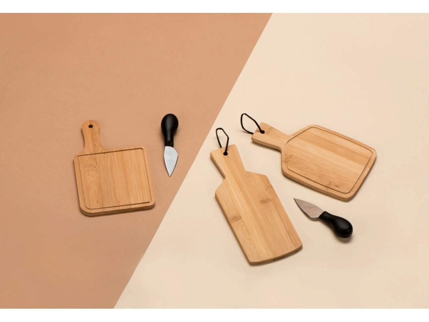 Набор для сыра из бамбуковой доски и ножа Bamboo collection Pecorino фото 5