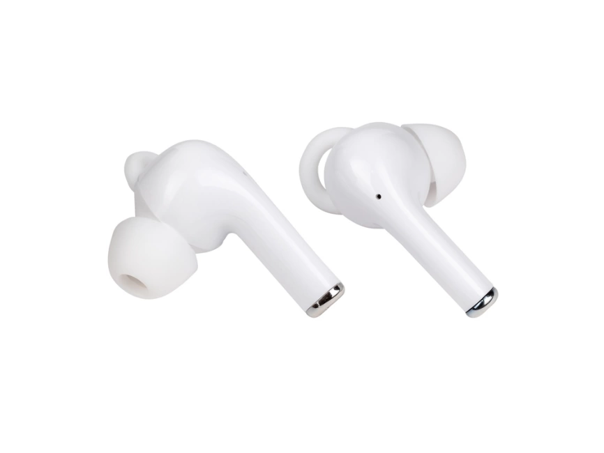 Наушники беспроводные TWS Clarity с шумоподавлением ENC, белый фото 7