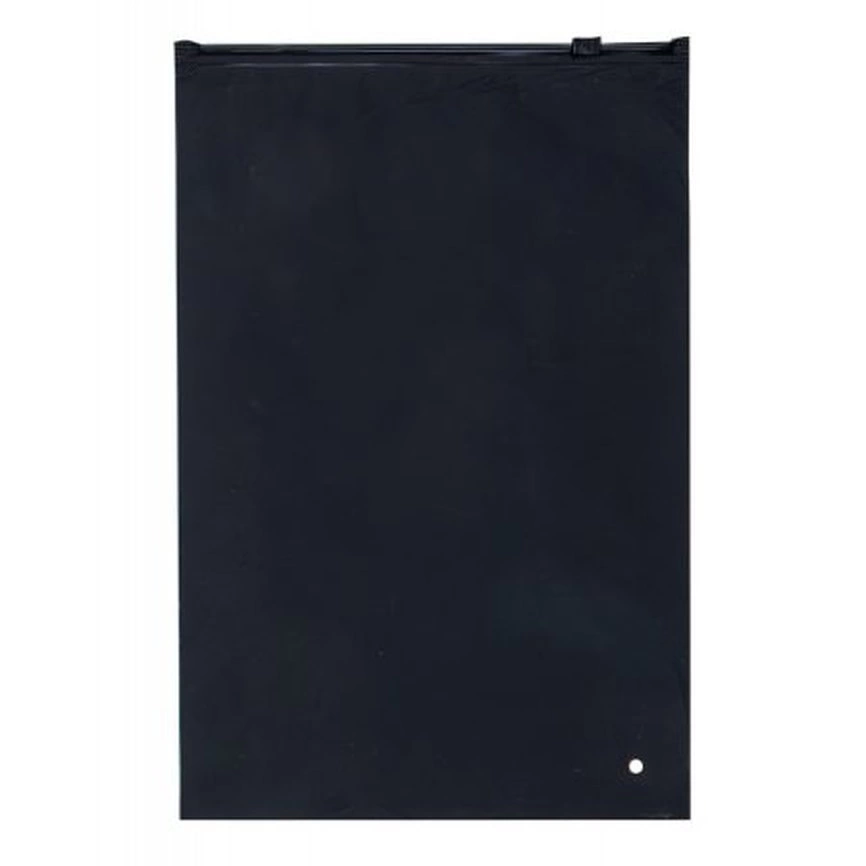Пакет zip-lock 50х60 см., с бегунком, чёрный-матовый фото 1