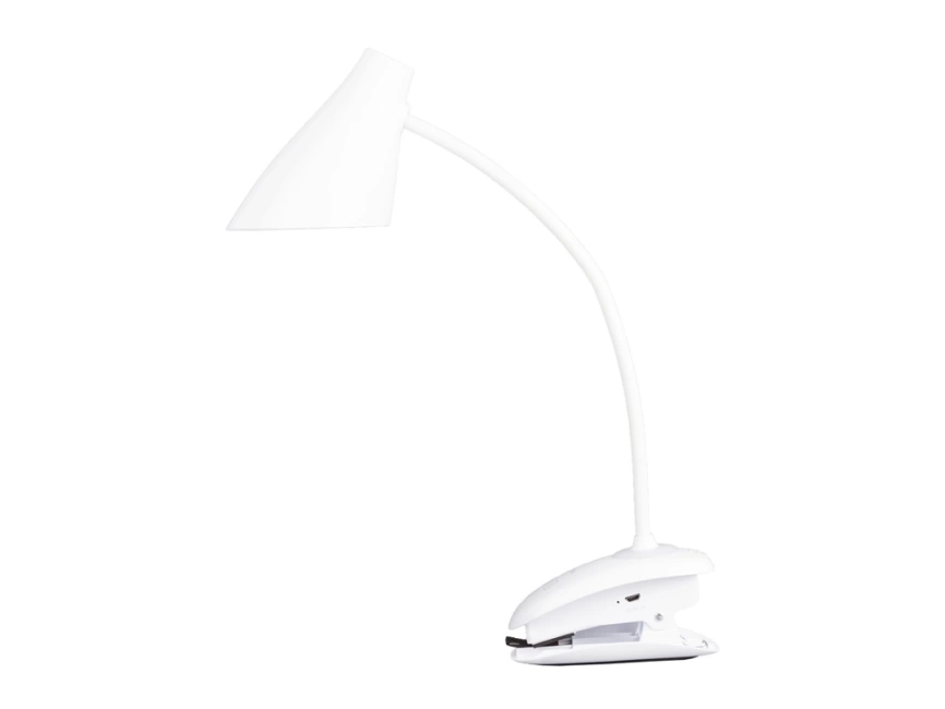 Настольная лампа Rombica LED Clamp, белый фото 3