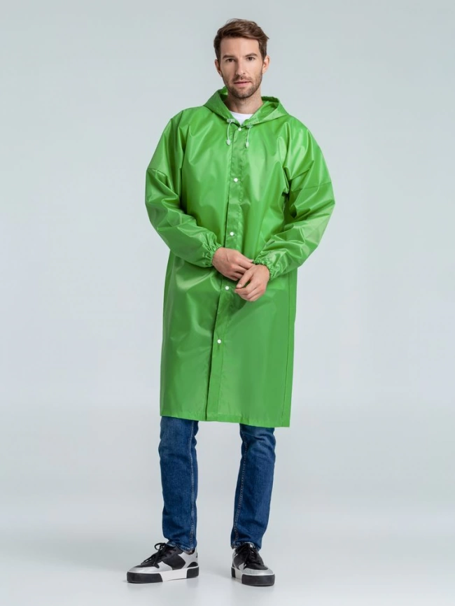 Дождевик унисекс Rainman Strong ярко-зеленый, размер S фото 3