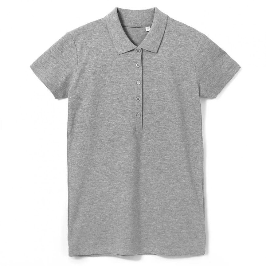 Рубашка поло женская Phoenix Women серый меланж, размер M фото 11