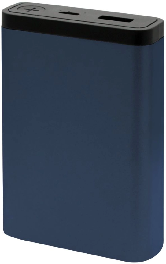 Внешний аккумулятор MeToo  10000 mAh, металлический - Синий HH фото 1