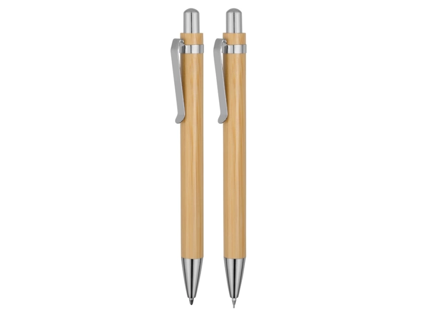 Набор Bamboo шариковая ручка и механический карандаш фото 2