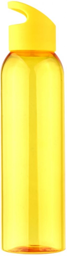 Бутылка пластиковая для воды SPORTES 700 мл., желтая фото 1