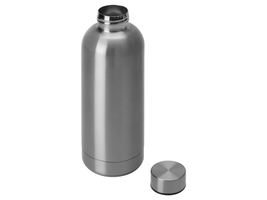Вакуумная термобутылка Cask Waterline, 500 мл, серебристый глянцевый фото 2