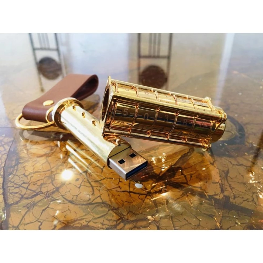 Флешка «Криптекс»®, Gold limited edition, 64 Гб фото 2