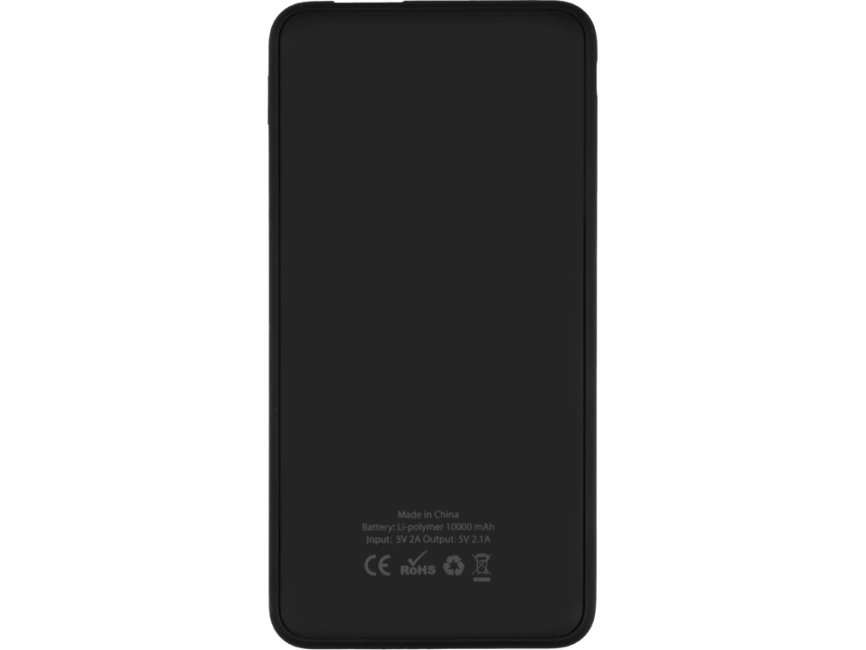 Портативное зарядное устройство Shell Pro, 10000 mAh, серебристый/черный фото 7