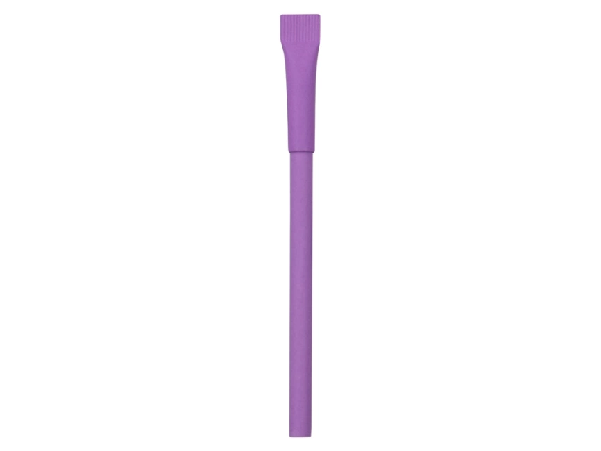 Ручка картонная с колпачком Recycled, фиолетовый (Р) фото 3