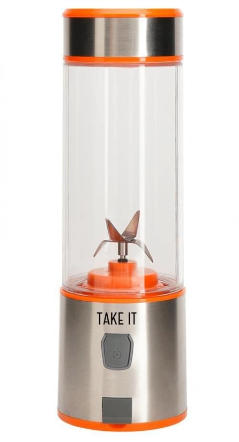Портативный блендер Take It X4, оранжевый фото 1
