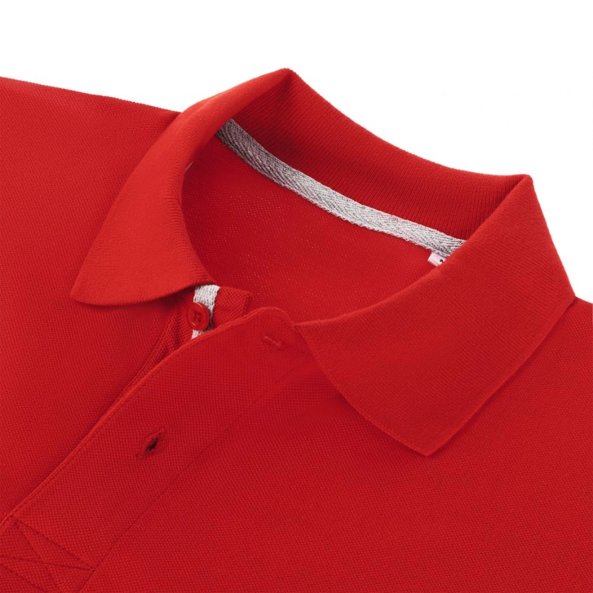 Рубашка поло мужская Virma Premium, красная, размер S фото 3
