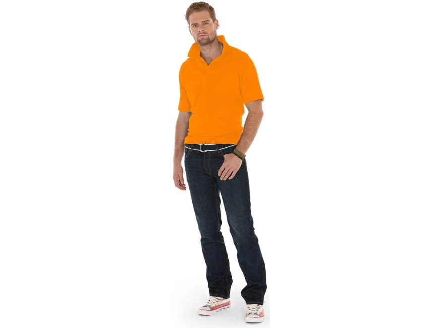 Рубашка поло Boston мужская, оранжевый фото 2
