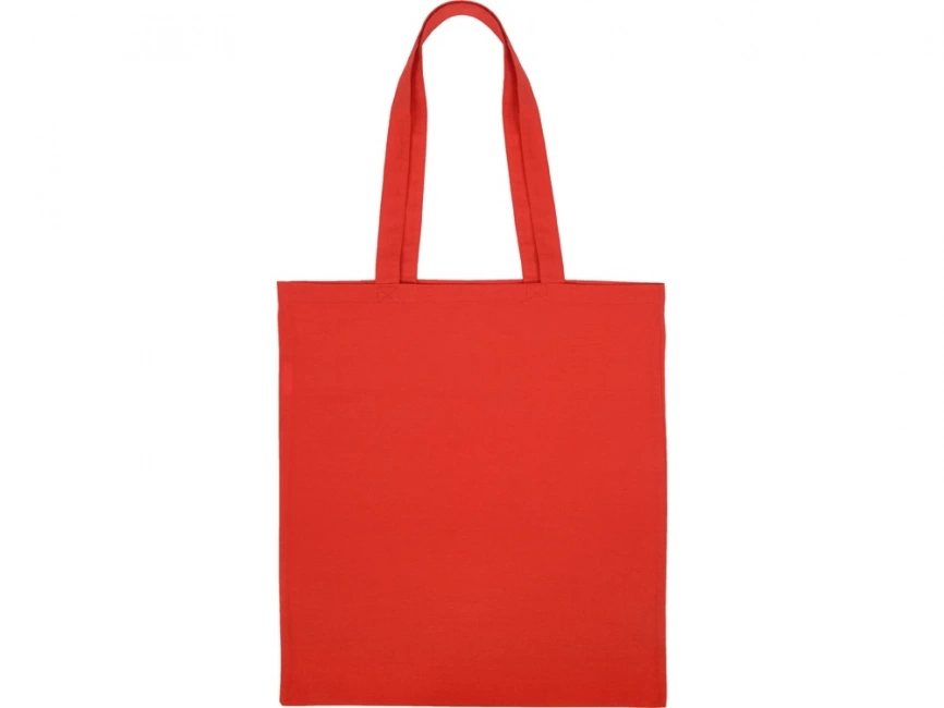 Холщовая сумка Carryme 140, красная фото 4