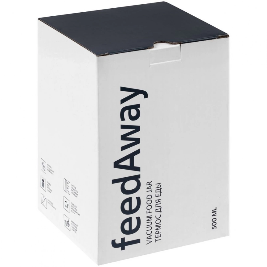 Термос для еды feedAway 500, синий фото 6