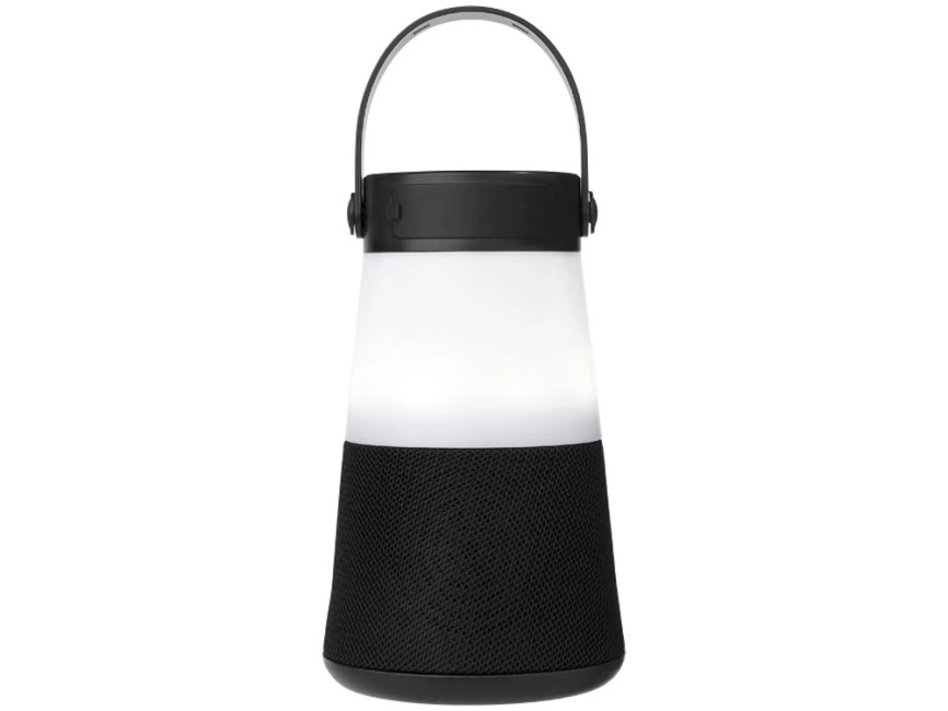 Светодиодная колонка Lantern с функцией Bluetooth®, черный фото 3