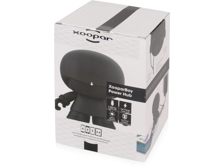 USB Hub XOOPAR BOY, черный фото 10