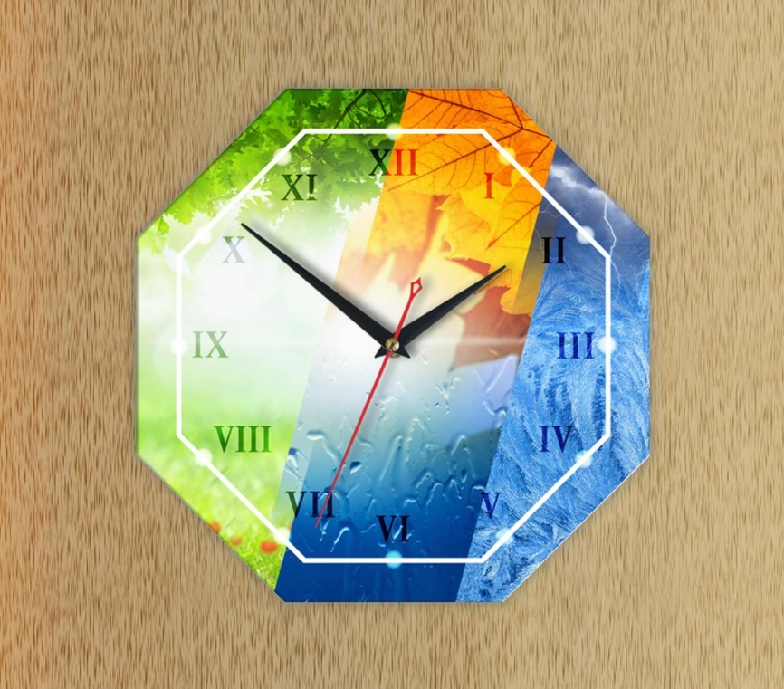 Часы настенные стеклянные Time Diamond фото 6