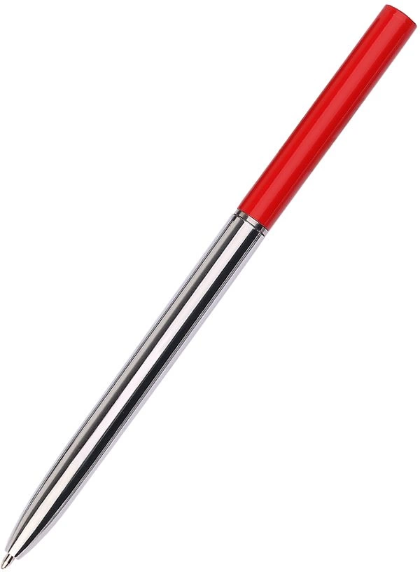 Ручка металлическая Avenue, красная фото 1
