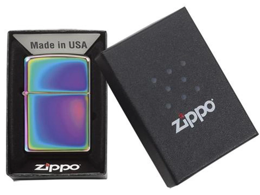Зажигалка ZIPPO Classic с покрытием Spectrum™, латунь/сталь, разноцветная, глянцевая, 38x13x57 мм фото 7