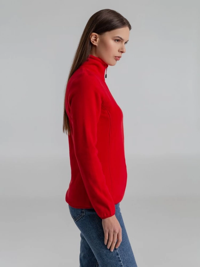 Толстовка флисовая женская Frontflip красная, размер XS фото 7