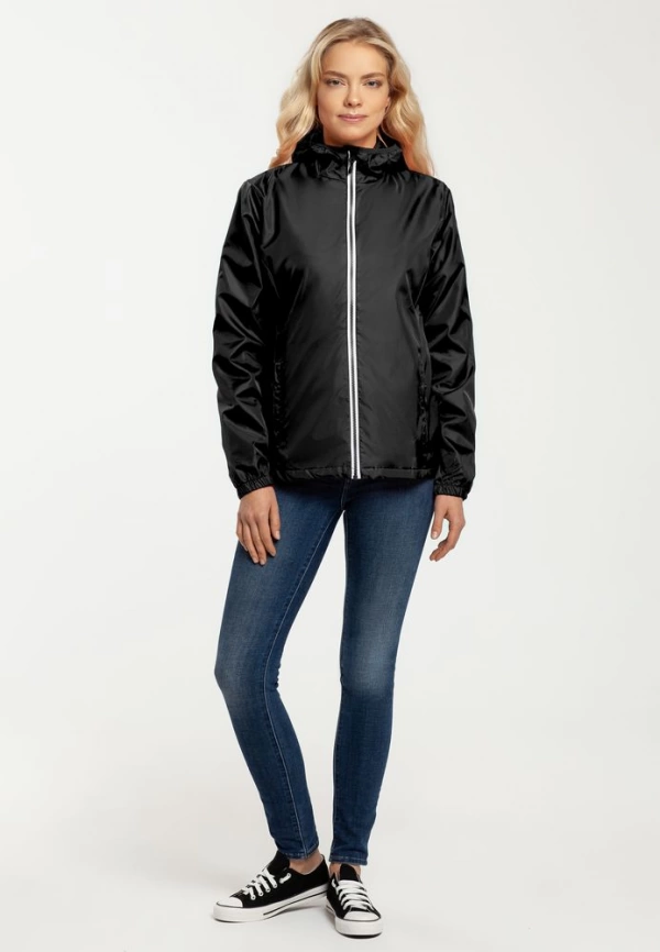 Ветровка женская Fastplant черная, размер S фото 10