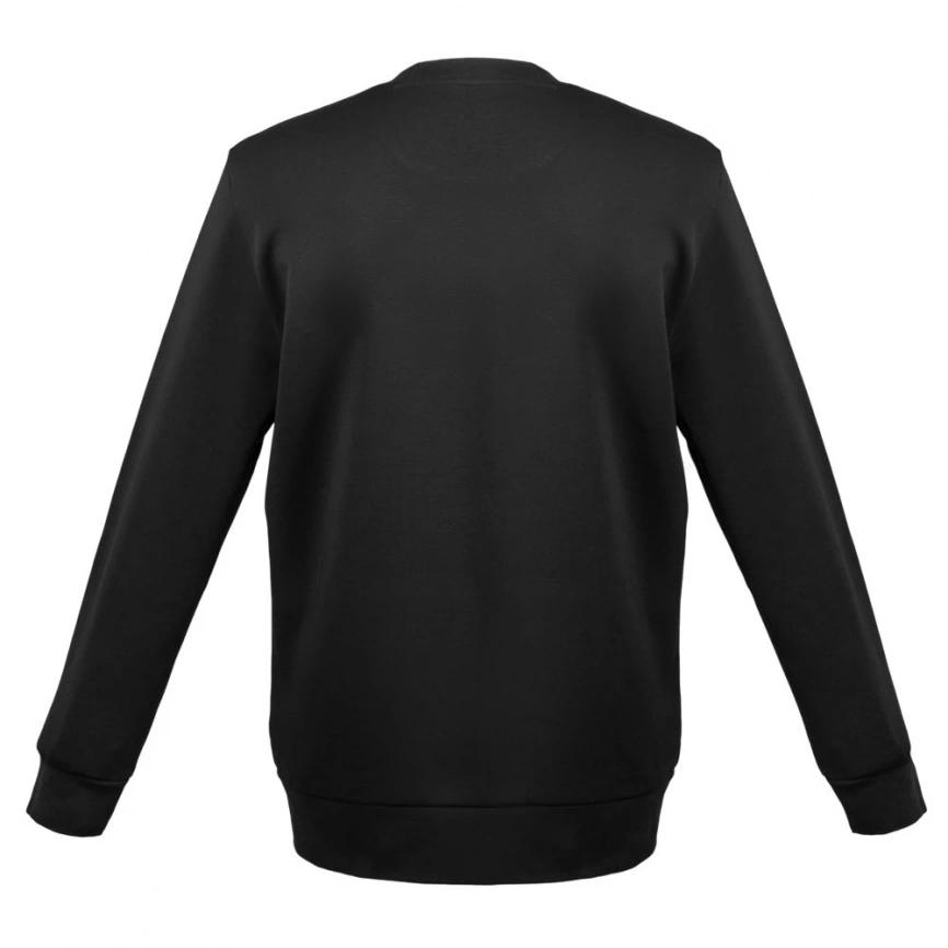 Толстовка мужская Crew Neck, черная, размер L фото 2