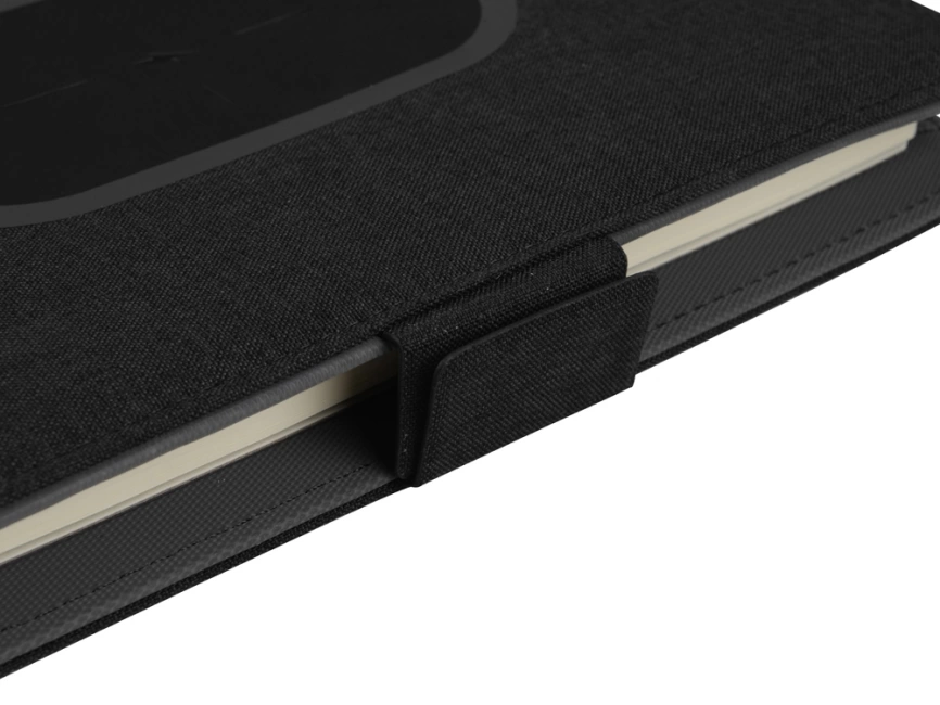 Органайзер с беспроводной зарядкой 5000 mAh Powernote, темно-серый фото 8