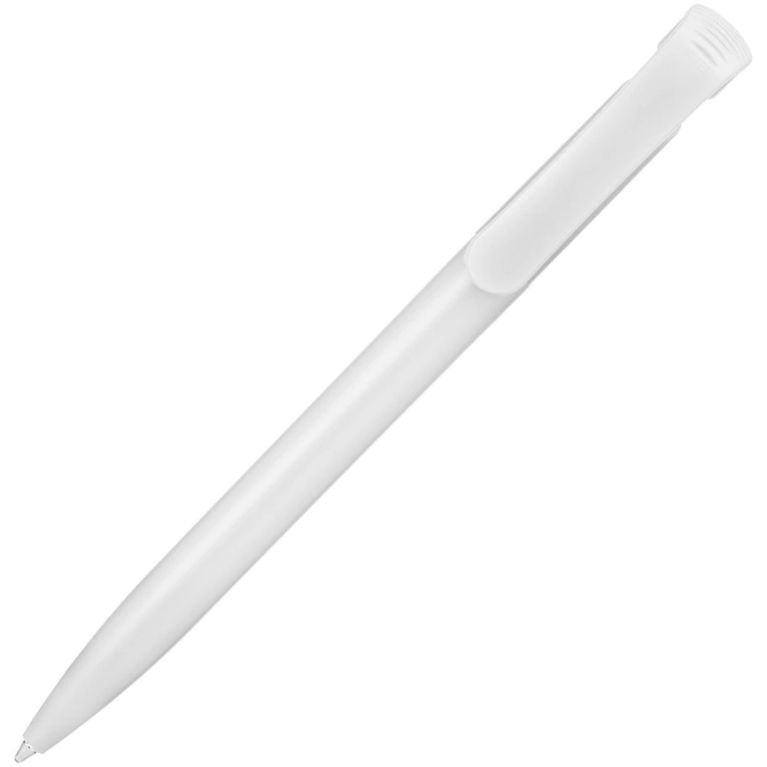 Ручка шариковая Clear Solid, белая фото 6