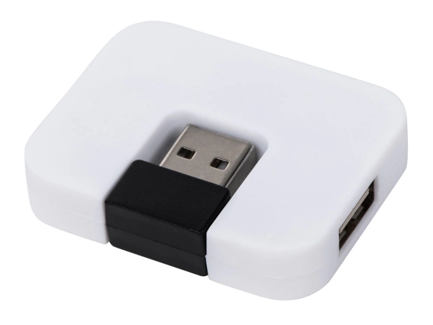USB Hub Gaia на 4 порта, белый фото 3