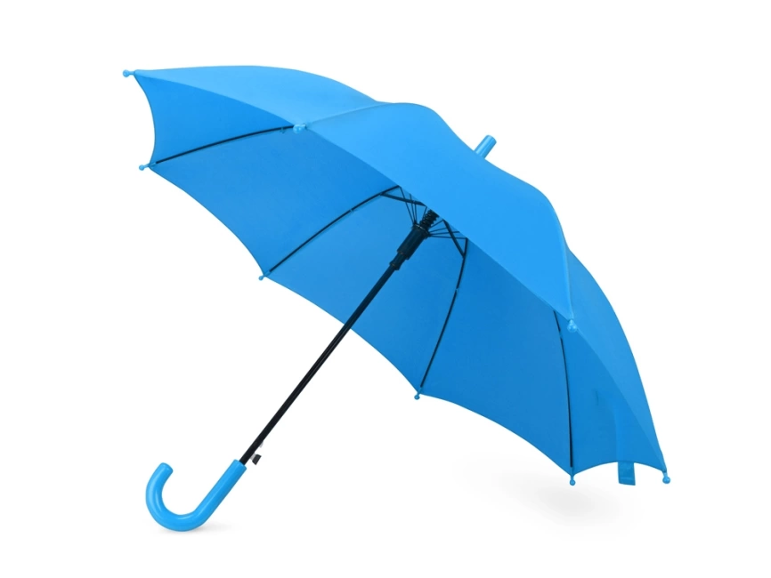 Зонт-трость Edison, полуавтомат, детский, голубой фото 1