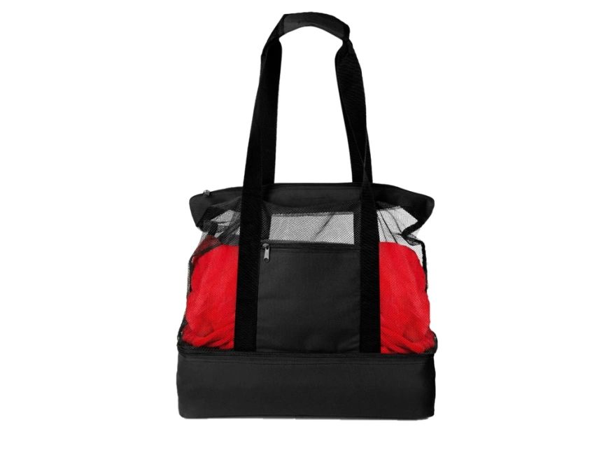 Пляжная сумка с изотермическим отделением Coolmesh, черный фото 11