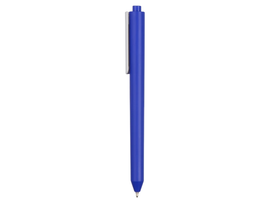 Ручка шариковая Pigra модель P03 PMM, синий/белый фото 3