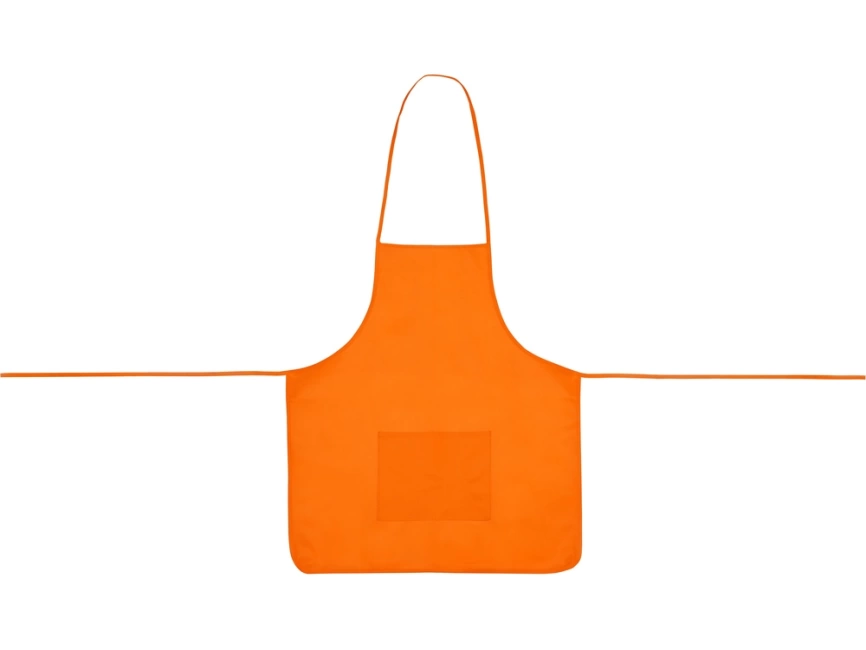 Фартук, оранжевый, плотность 80г/м2 фото 2