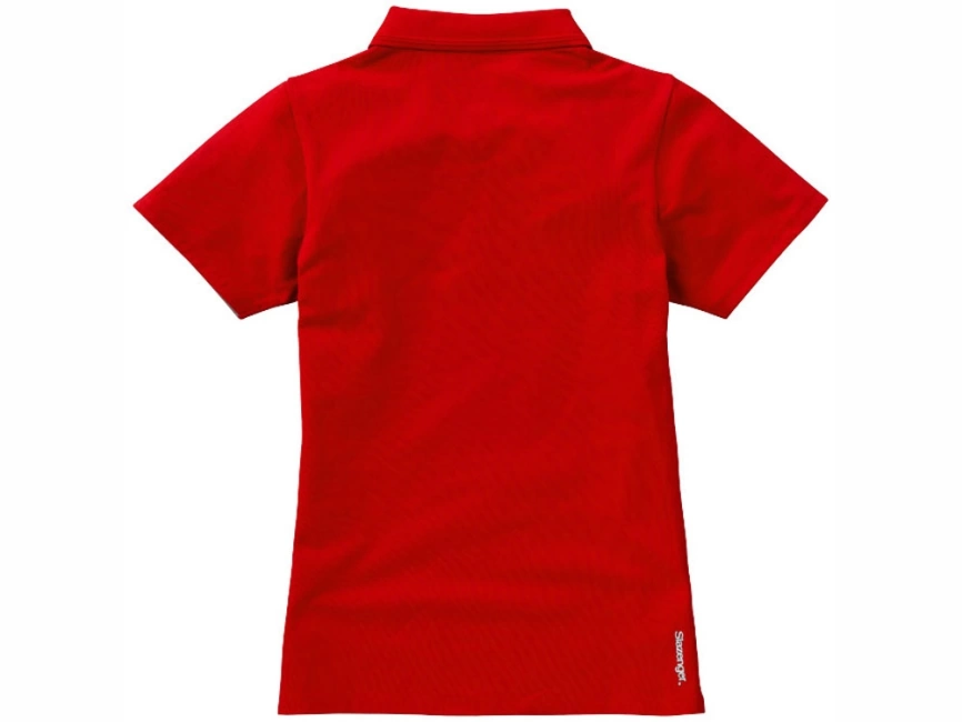 Поло женское с короткими рукавами Hacker, красный/серый фото 5