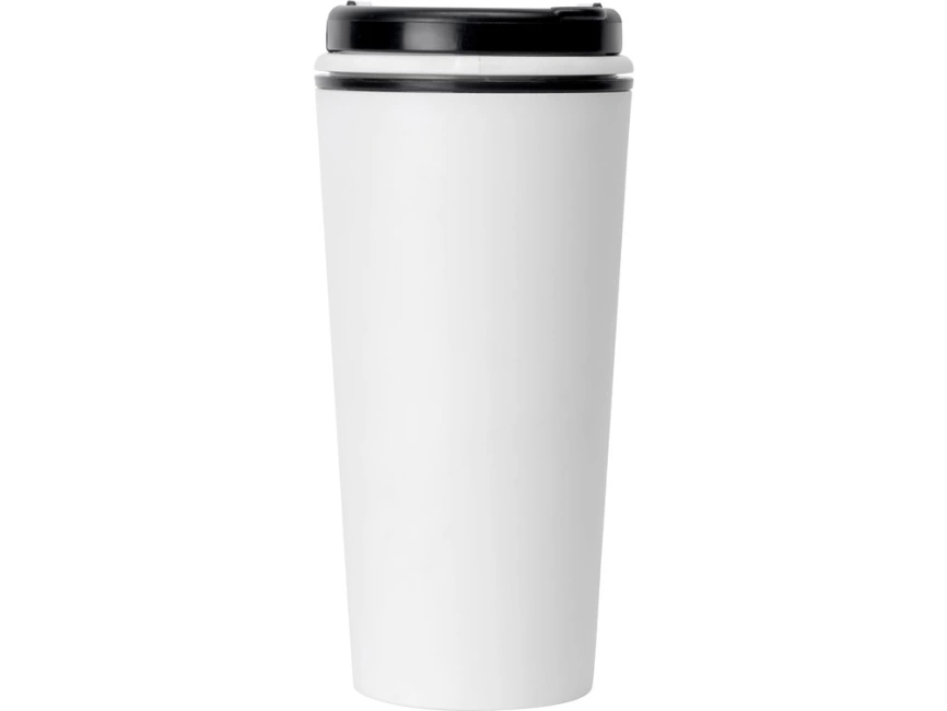 Стакан-тамблер Moment с кофейной крышкой, 350 мл, цвет белый фото 7