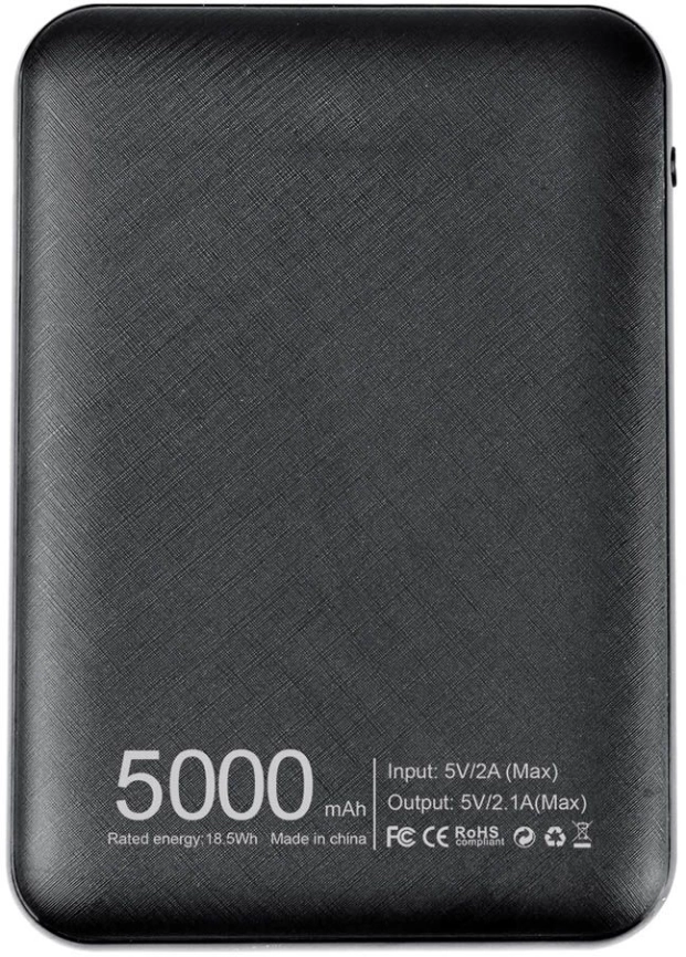 Внешний аккумулятор Ars 5000 mAh - Черный AA фото 2