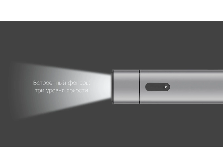 Пуско-зарядное устройство Rombica NEO Boost, 10400 мАч, алюминий, LED, серебристый фото 8