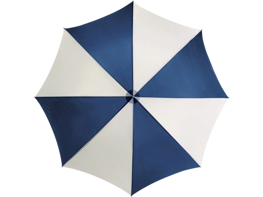 Зонт-трость Lisa полуавтомат 23, синий/белый (Р) фото 2