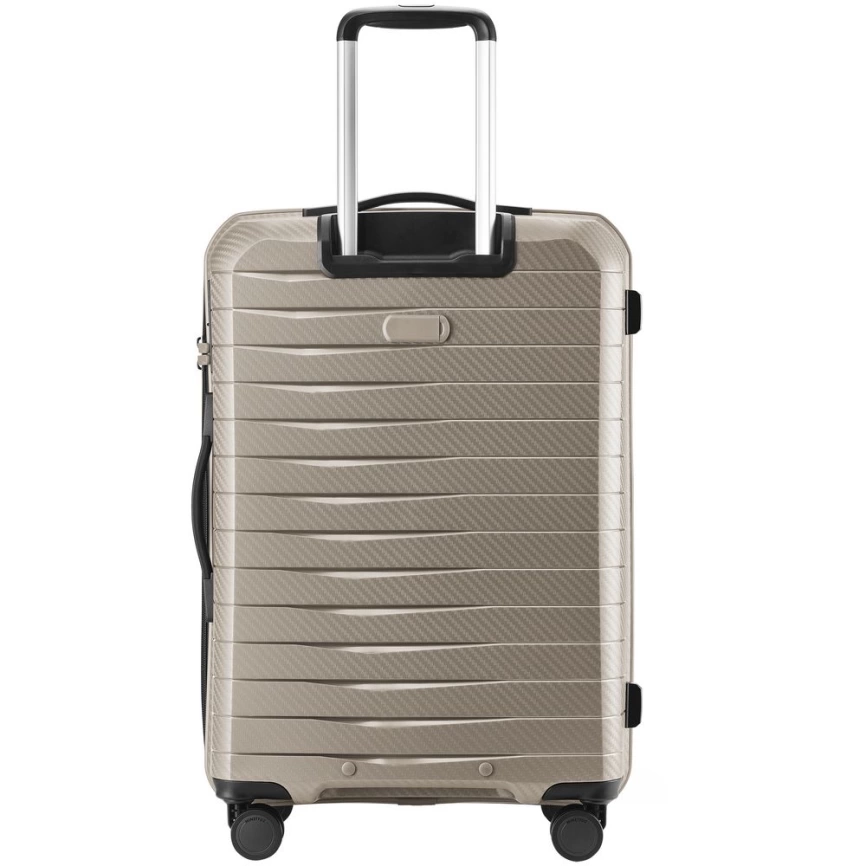 Чемодан Lightweight Luggage M, бежевый фото 3