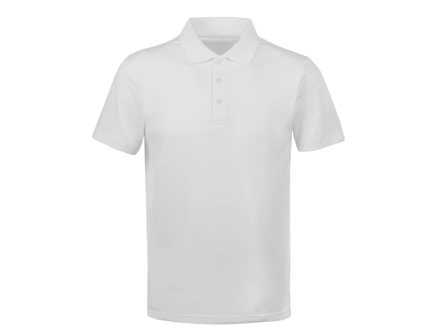 Поло с эластаном Chicago, 200гр пике 2XL, белый фото 3
