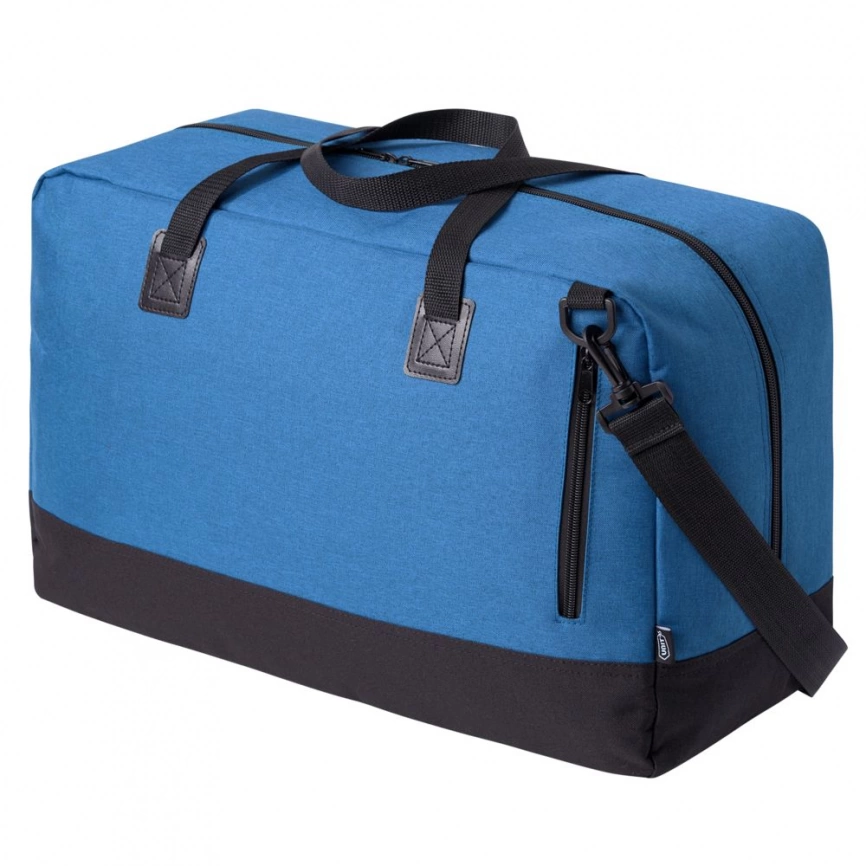 Сумка дорожная с отделением для ноутбука Unit Bimo Weekend, синяя фото 2